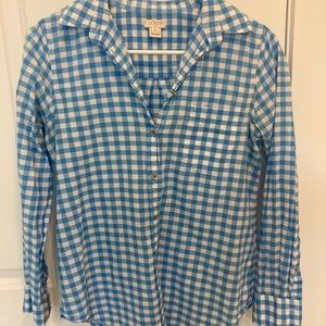 J. Crew Factory Gingham Button Down